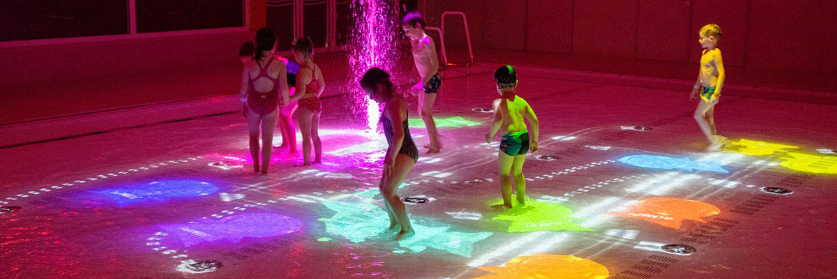 Area H2O Interactive movable floor