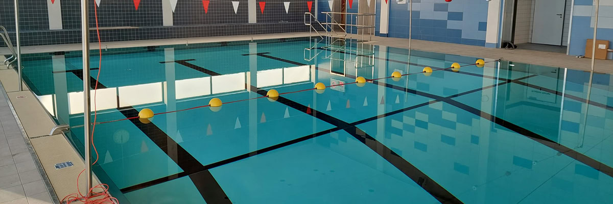 Pool floor with valve in Hallenbad Rain am Lech (Germany)