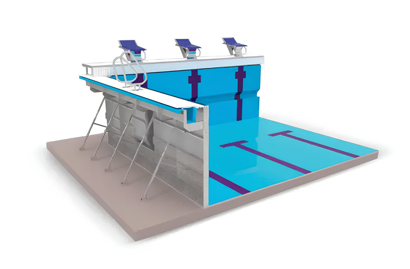 Modular swimming pool systems